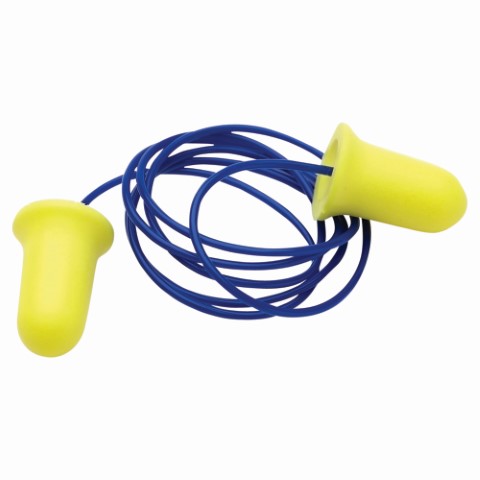 PRO-PLUG PU BELL EARPLUGS CORDED . CLASS 5. 27DB(A). BOX OF 100 PAIRS